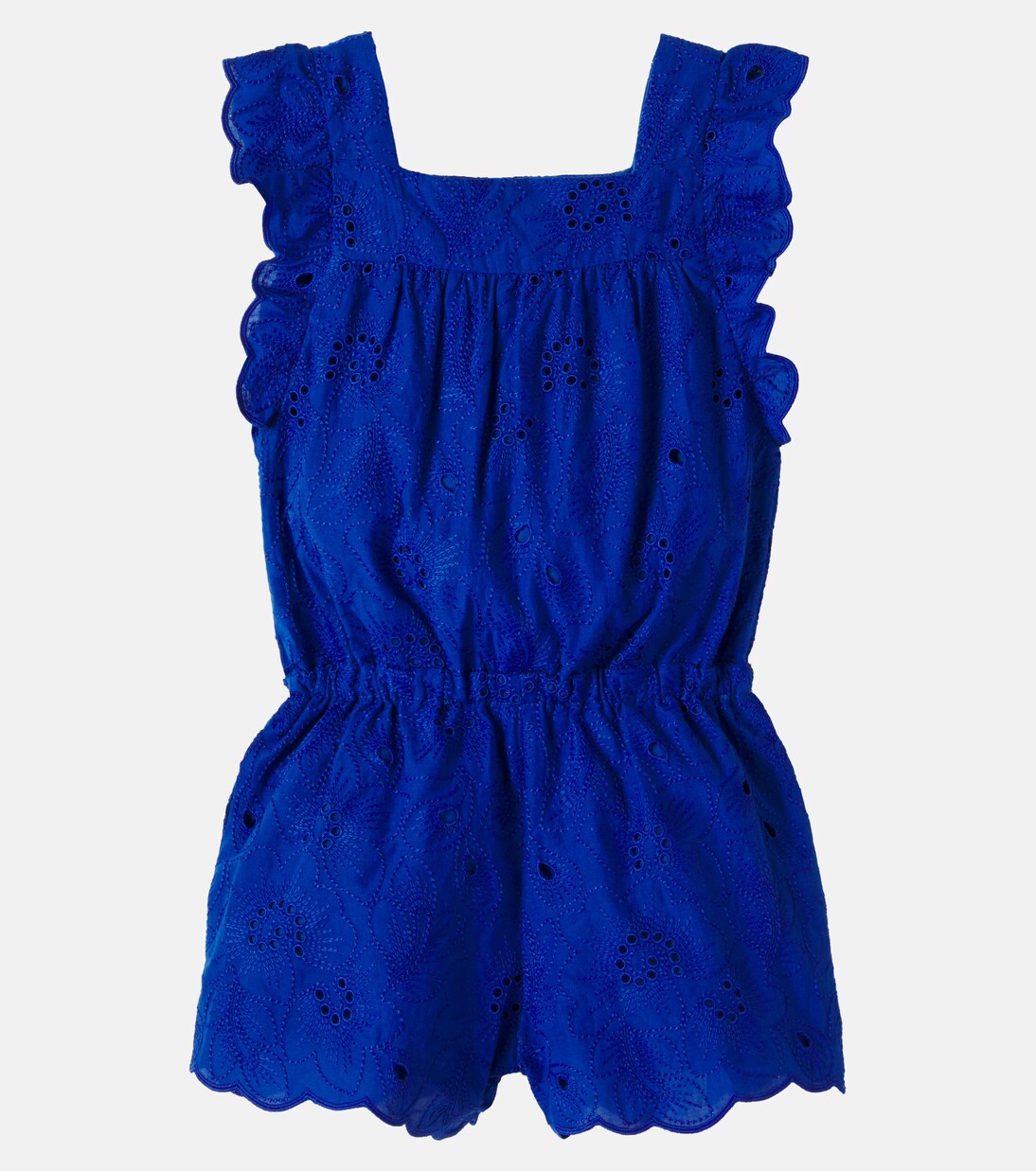 Jumpsuit corta in sangallo | Tartine et Chocolat