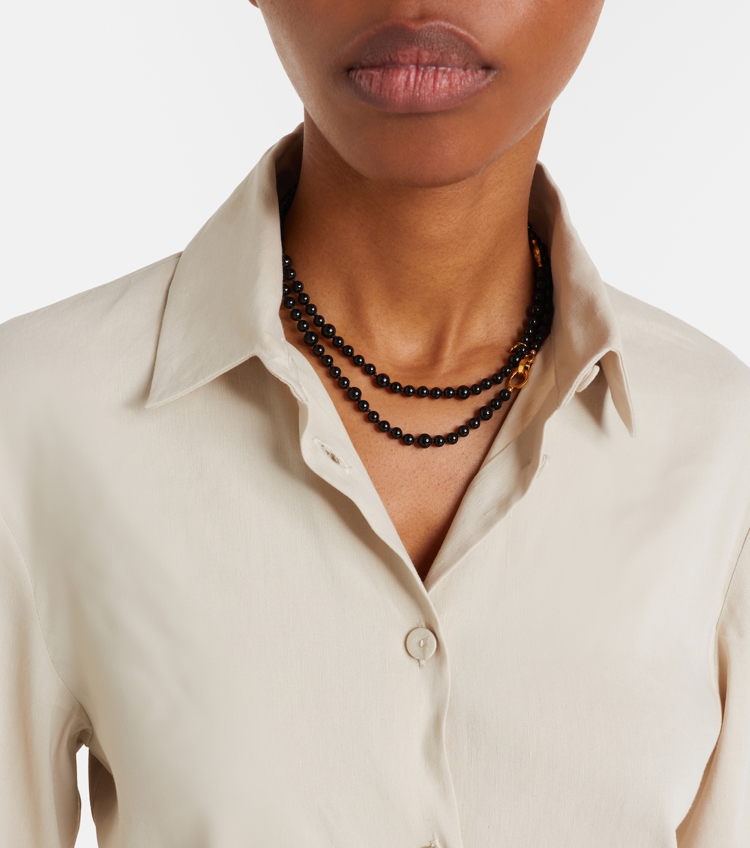 Badesse linen-blend shirt | Max Mara