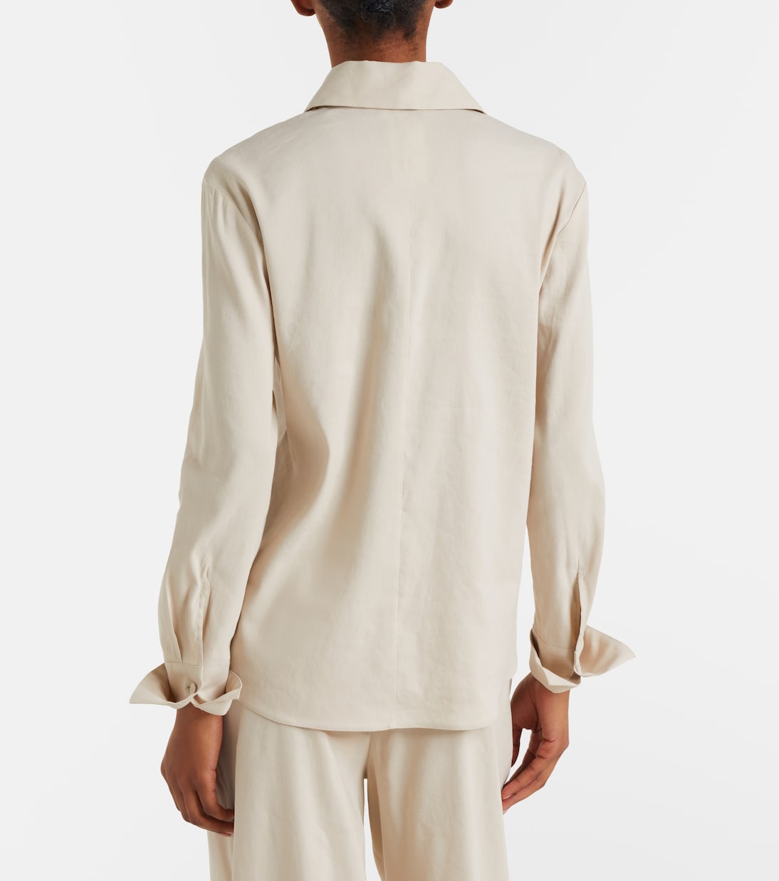 Badesse linen-blend shirt | Max Mara