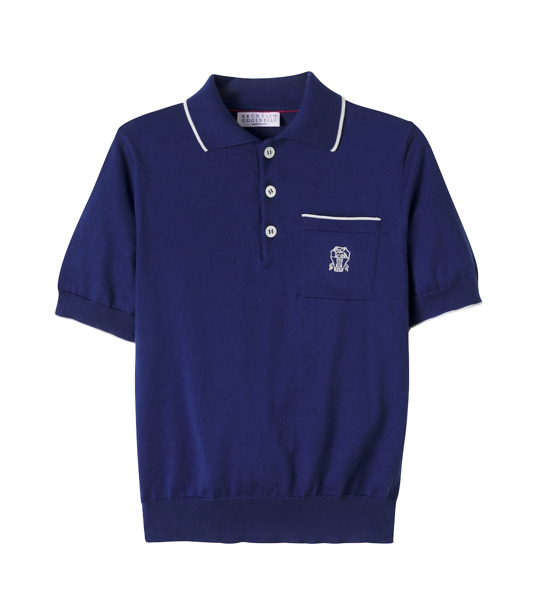 Wool polo shirt | Brunello Cucinelli Kids