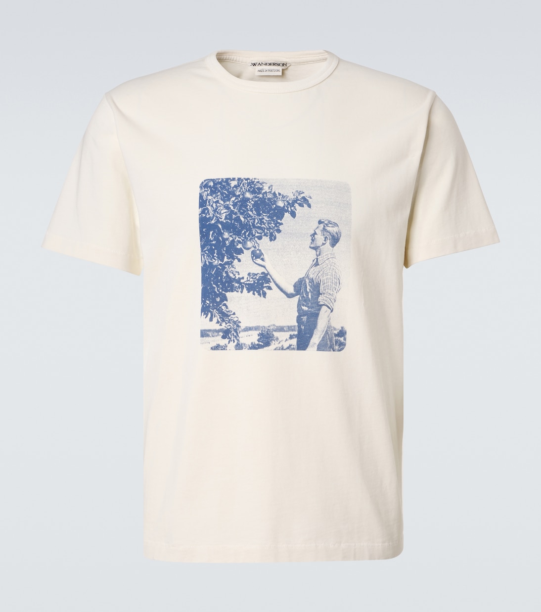 T-shirt imprimé en coton | JW Anderson