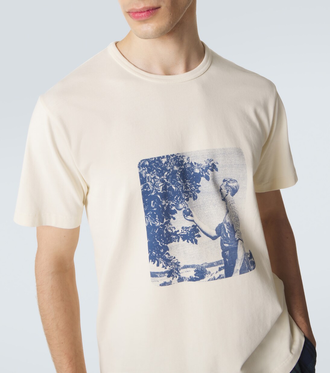 T-shirt imprimé en coton | JW Anderson