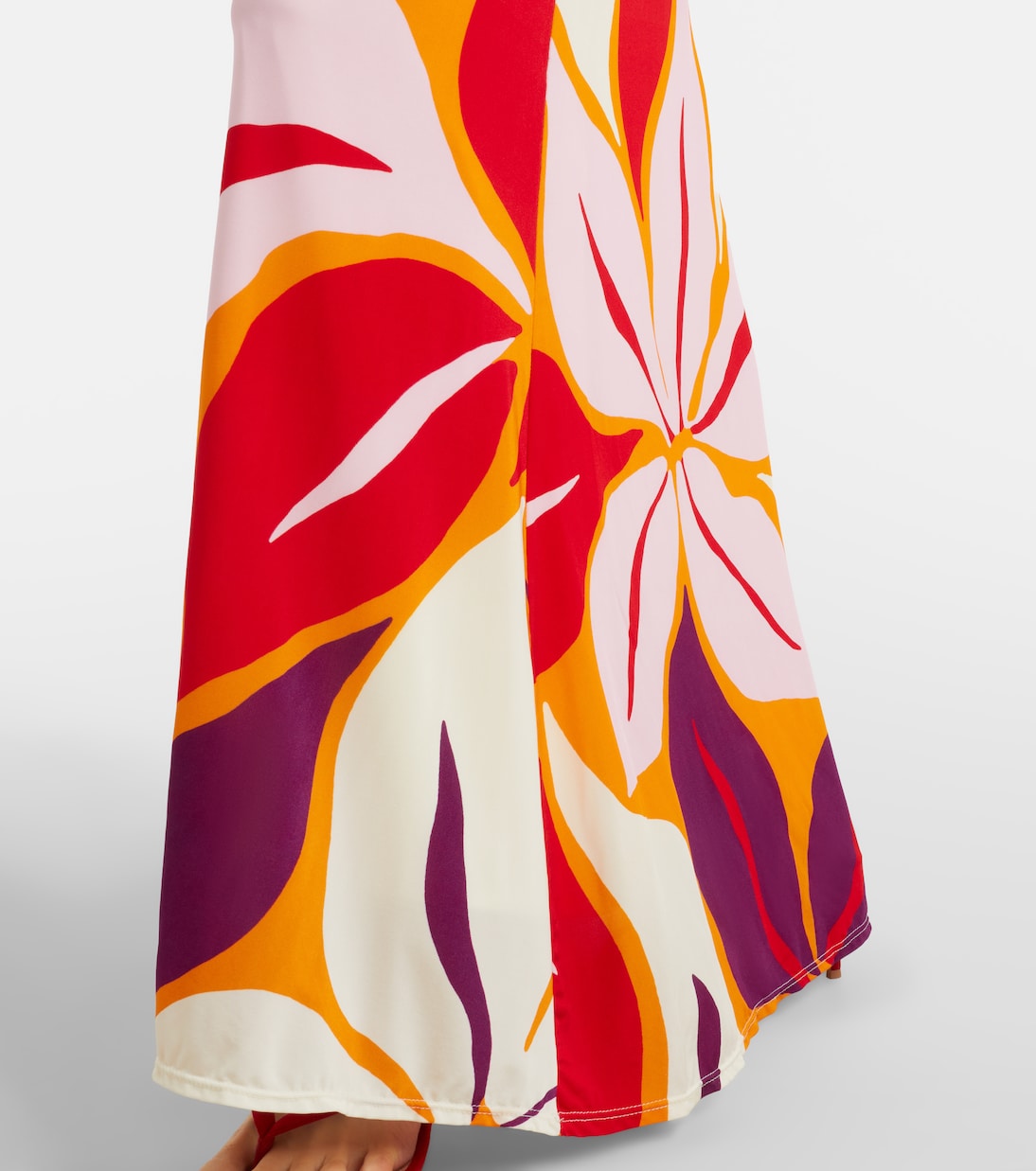 Amay floral jersey maxi dress | Cala de la Cruz