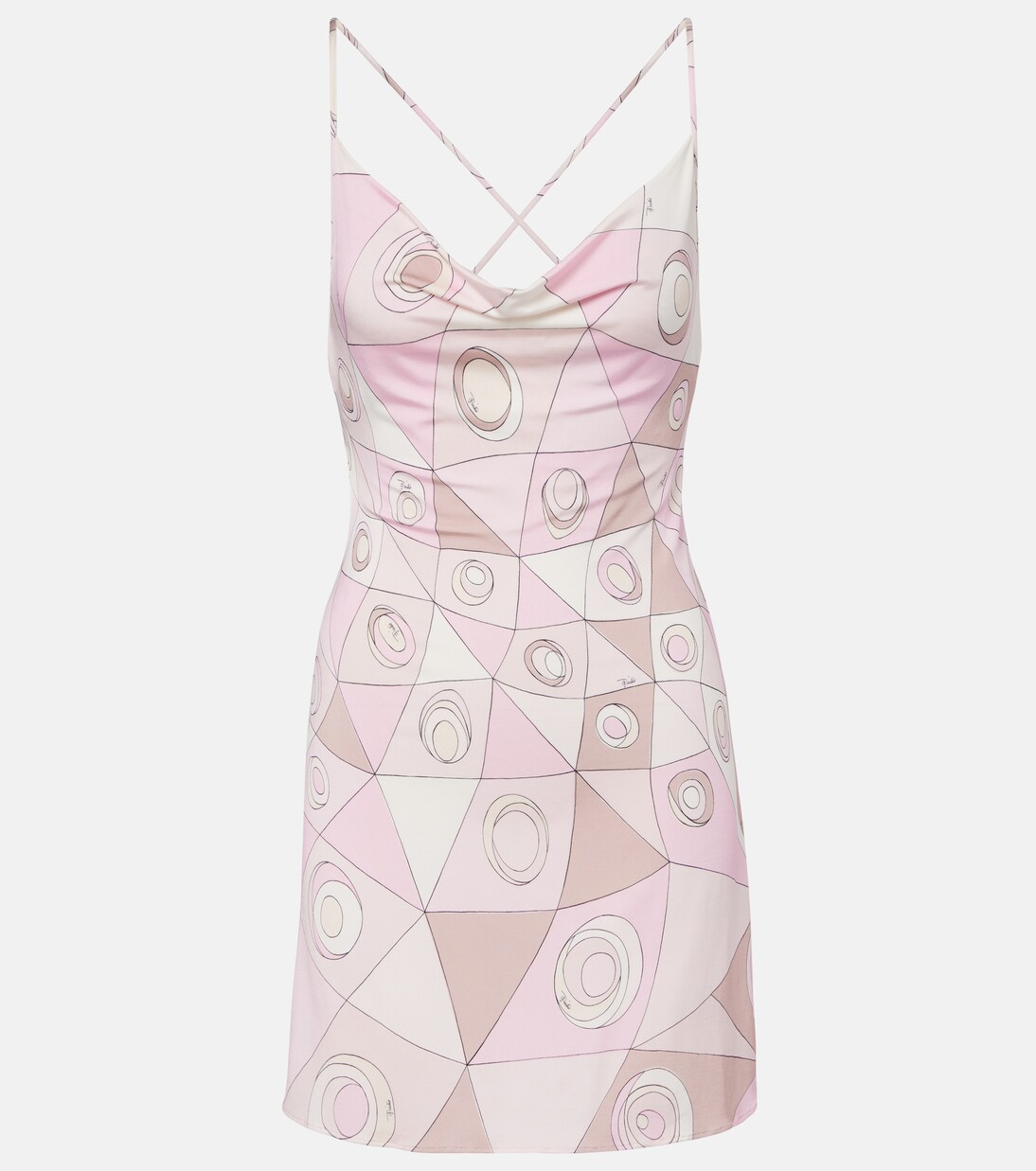 Bedrucktes Minikleid Occhi aus Jersey | Pucci