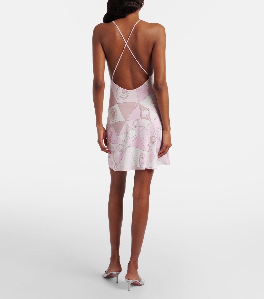 Bedrucktes Minikleid Occhi aus Jersey | Pucci