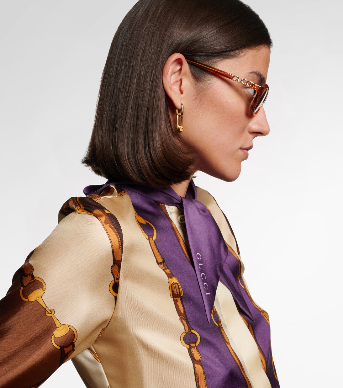 Signoria rectangular sunglasses | Gucci