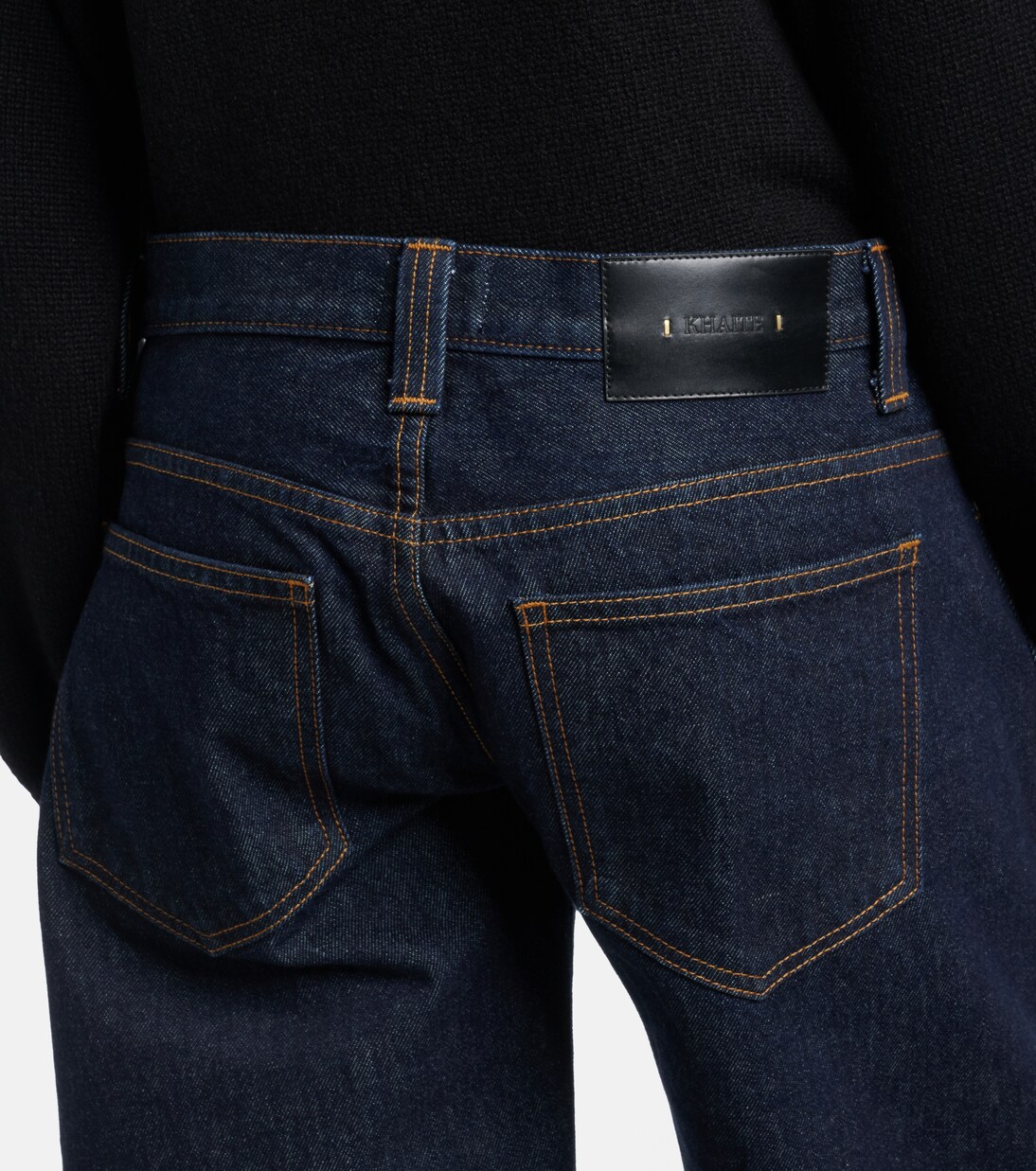 Kinga denim Bermuda shorts | Khaite
