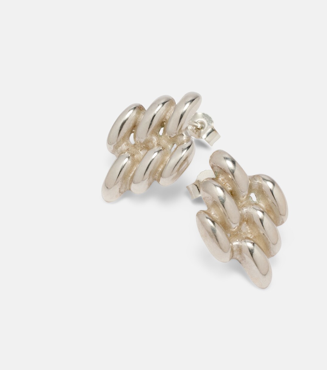 Ohrringe Chain Link Mini aus Sterlingsilber | Ysso