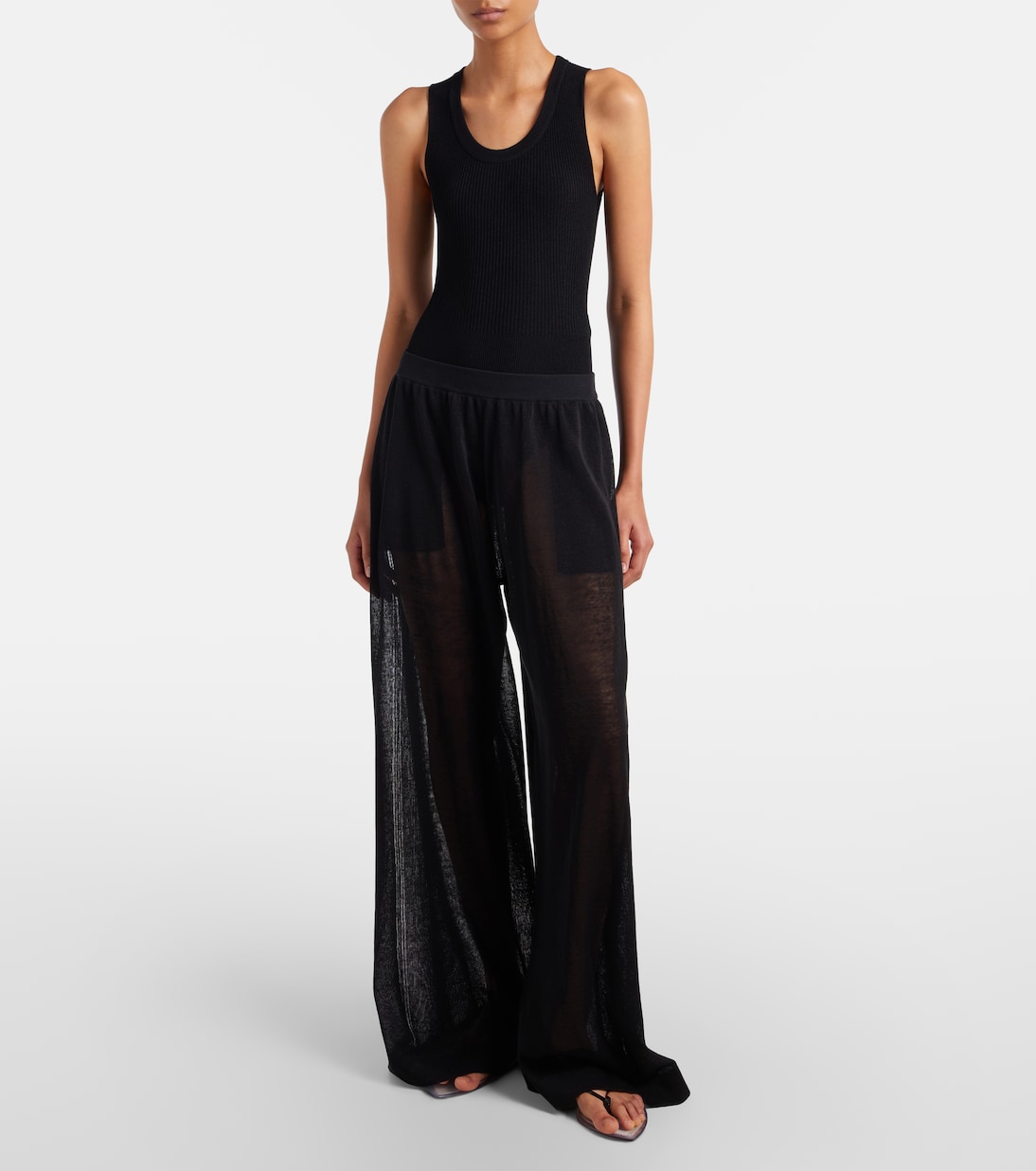 Hose aus Leinen und Seide | Alaïa