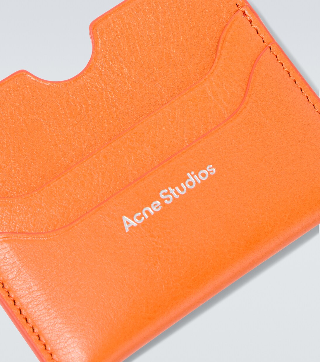 Leather card holder | Acne Studios