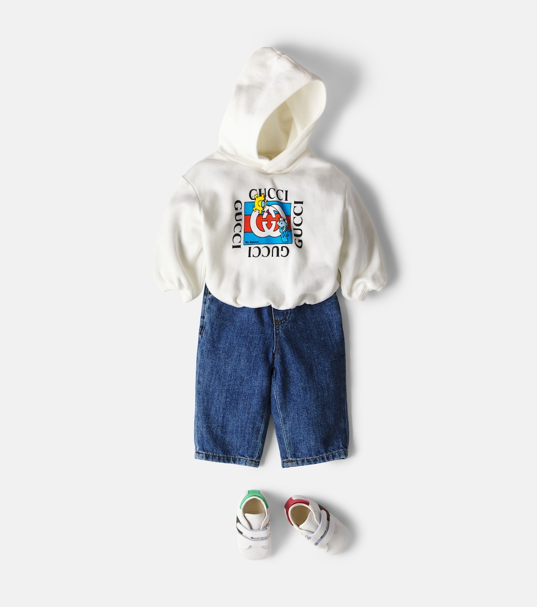 x Mr. Men Little Miss cotton hoodie | Gucci Kids