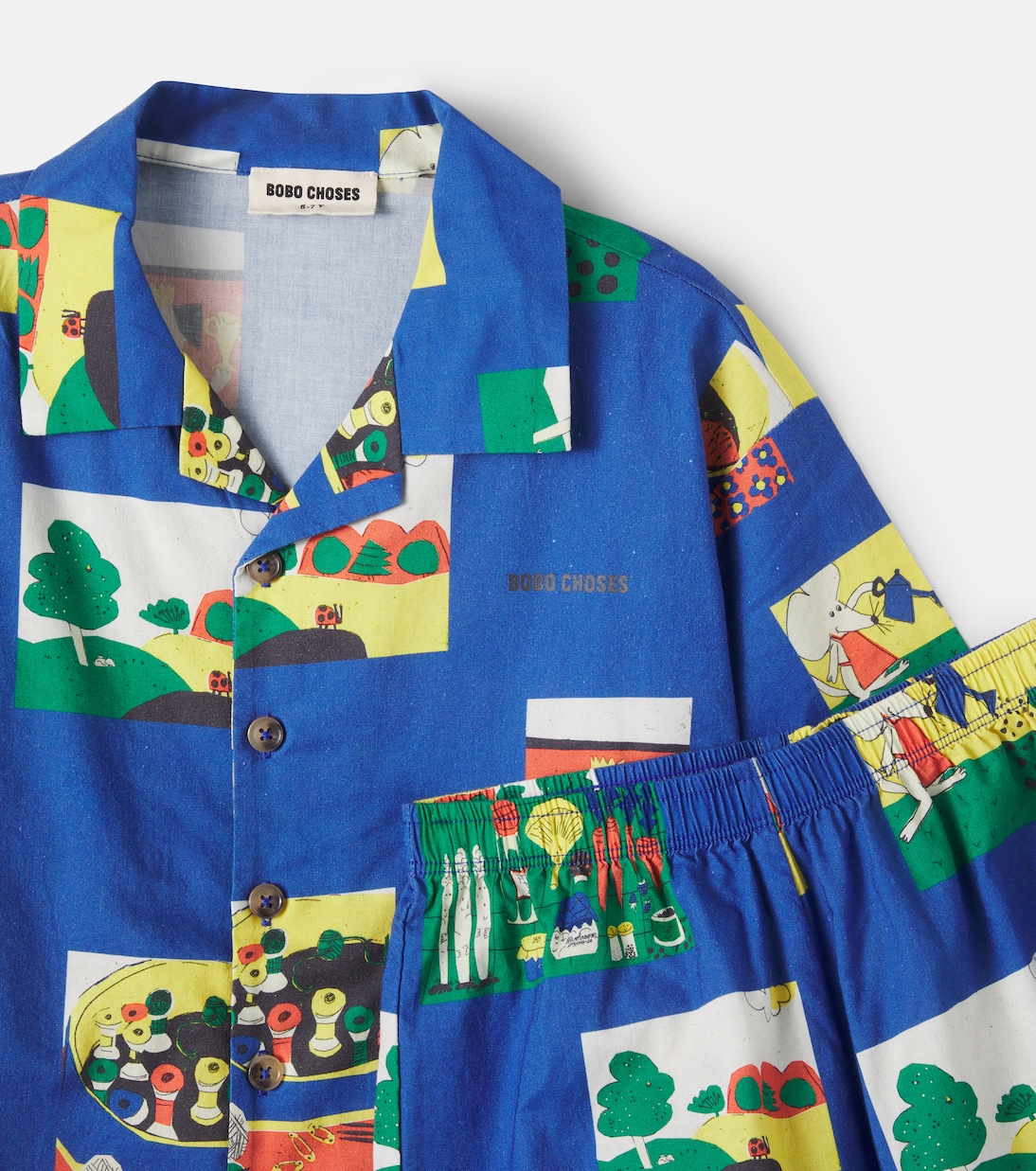 Pickles Tales printed cotton pajamas | Bobo Choses