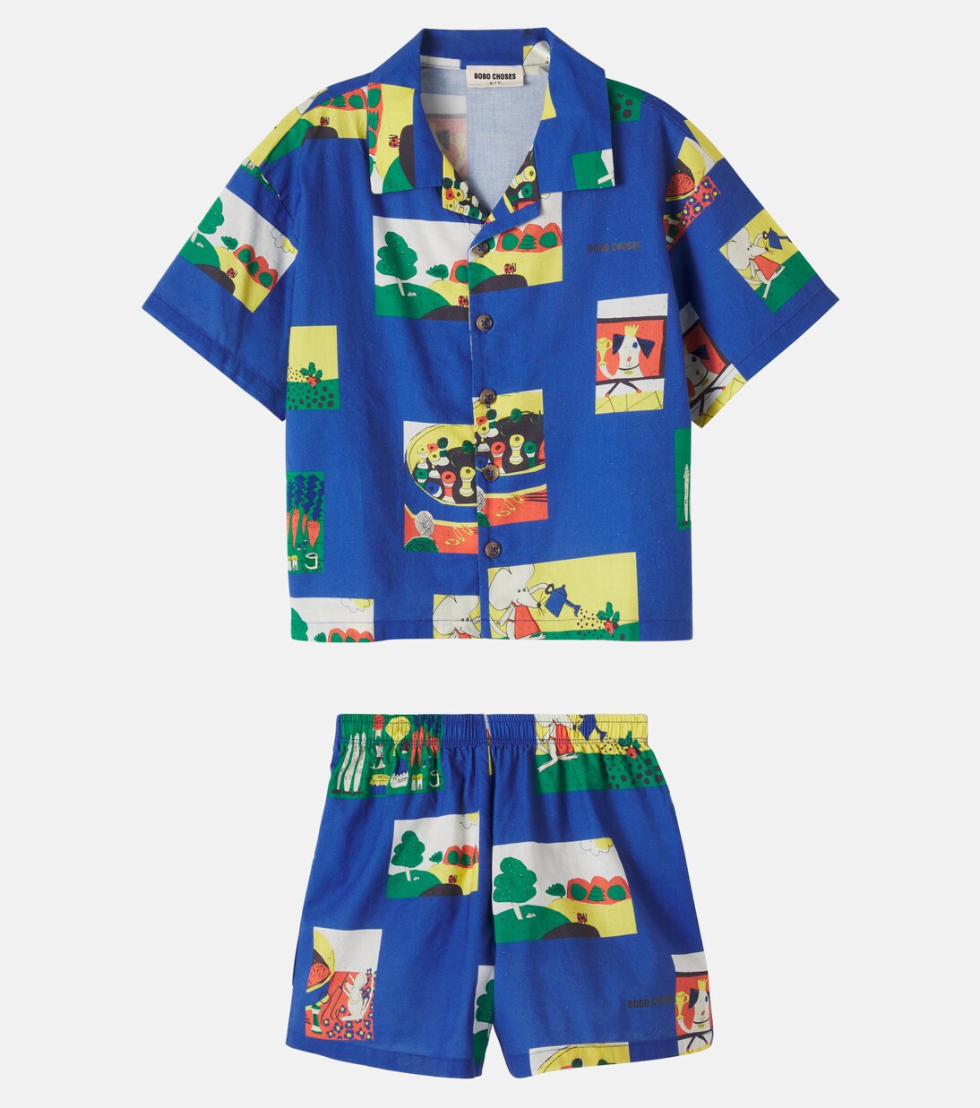 Pickles Tales printed cotton pajamas | Bobo Choses
