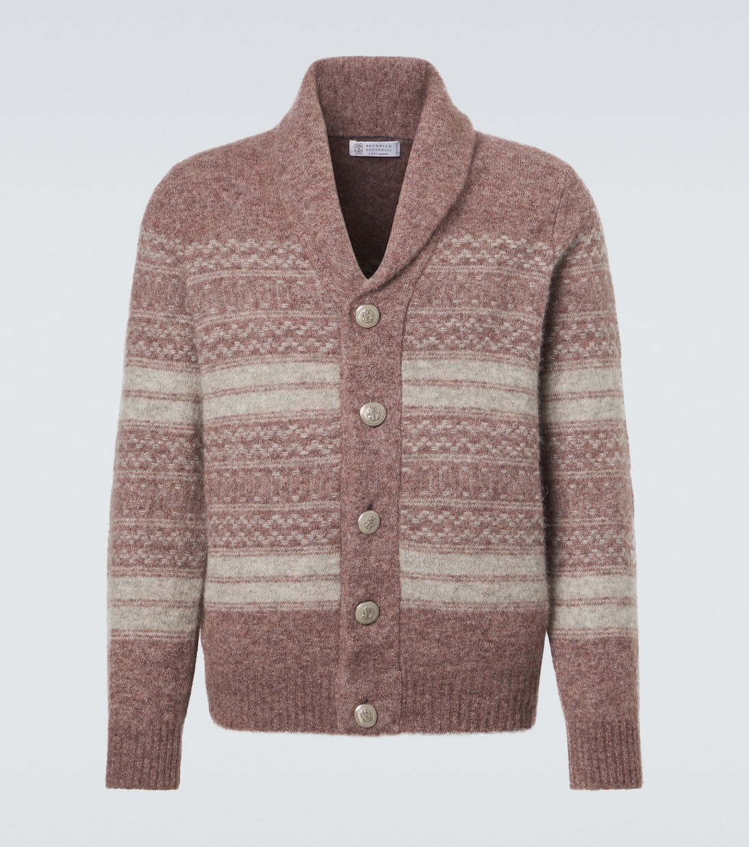 Cárdigan en mezcla de alpaca, cachemir y lana | Brunello Cucinelli