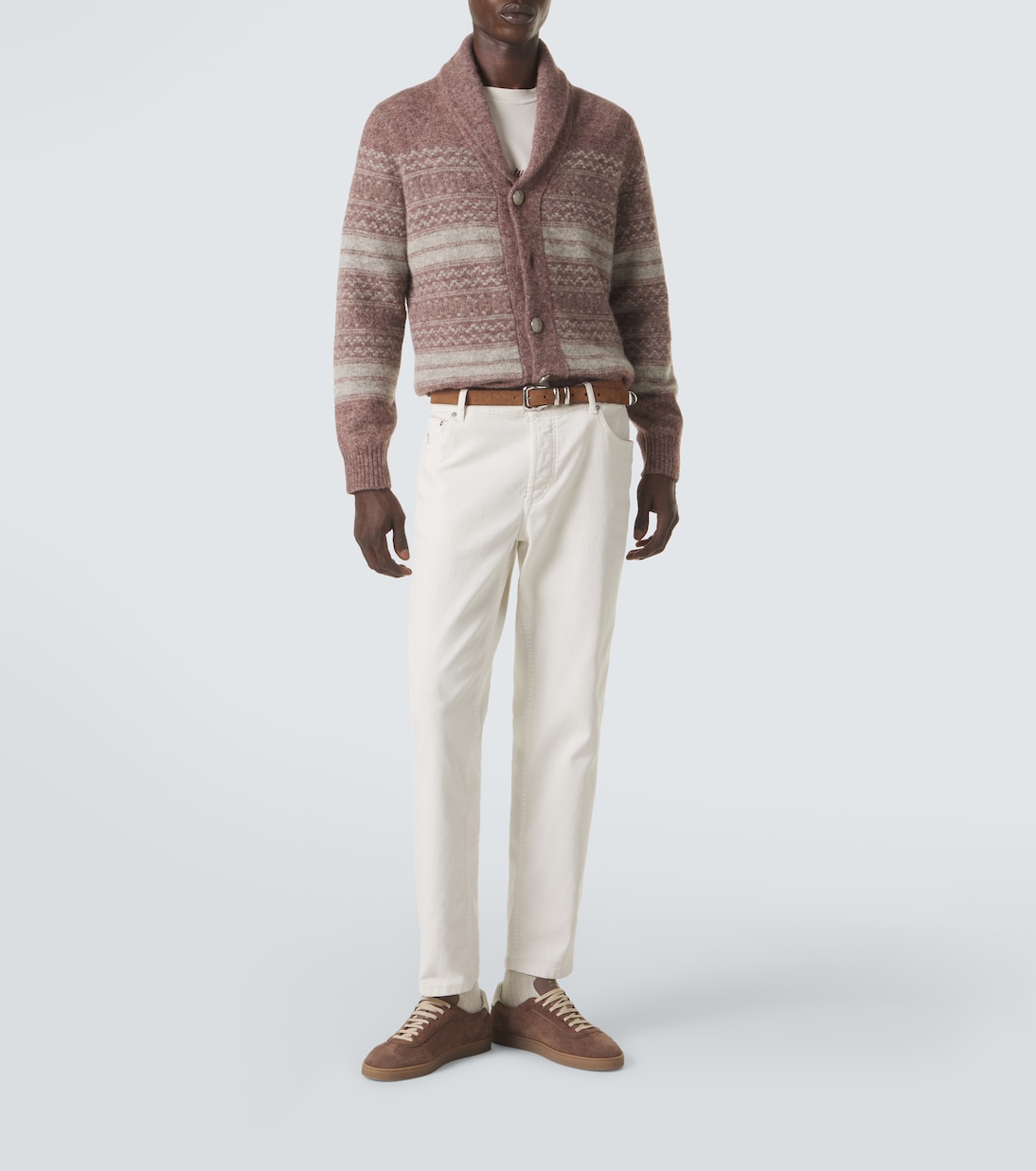 Cárdigan en mezcla de alpaca, cachemir y lana | Brunello Cucinelli