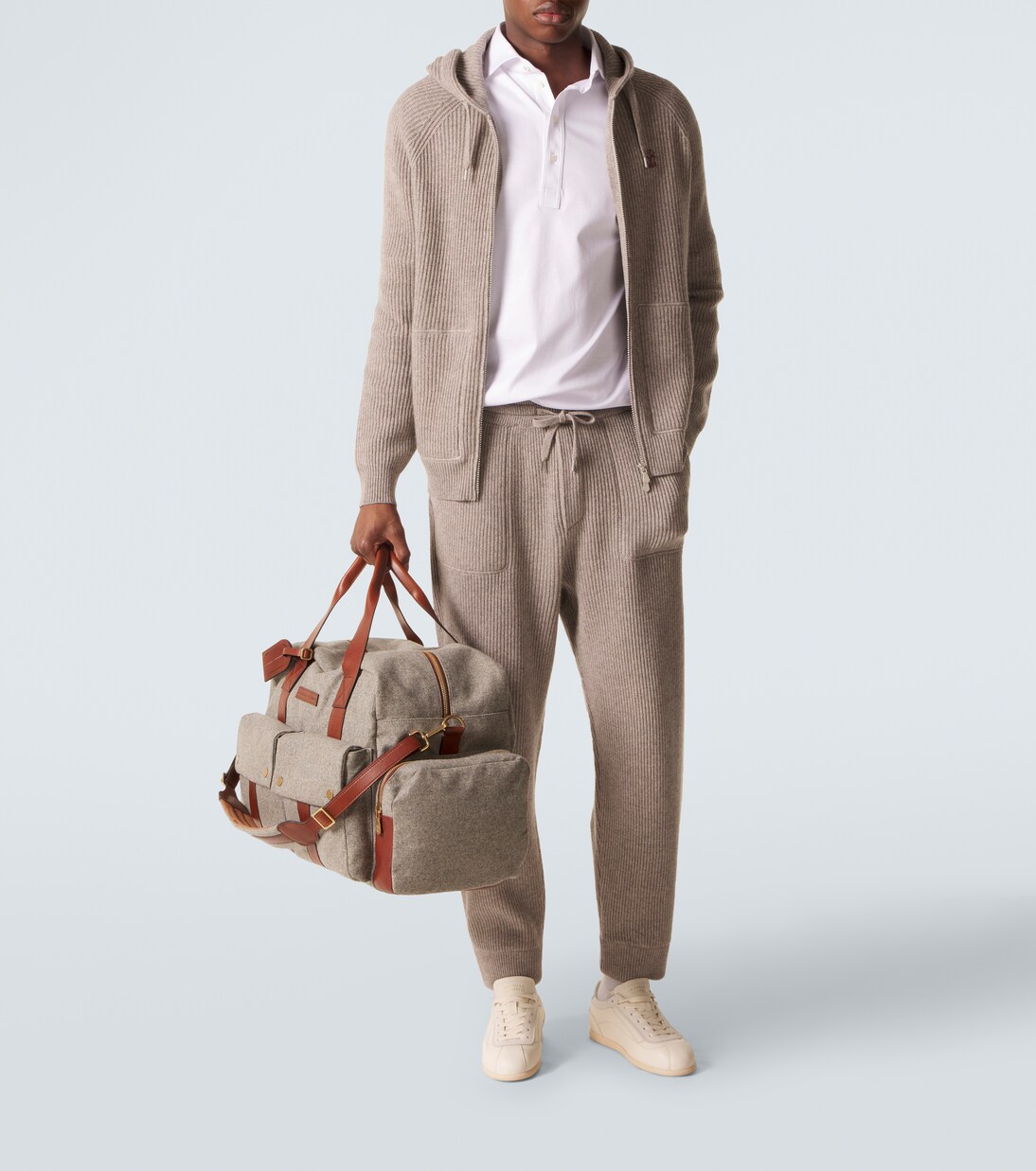 Cotton jersey polo shirt | Brunello Cucinelli