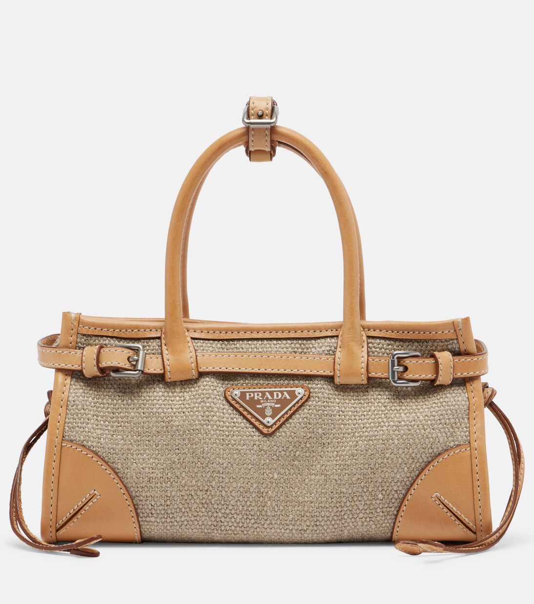 Henkeltasche Prada Bonnie Small mit Leder | Prada