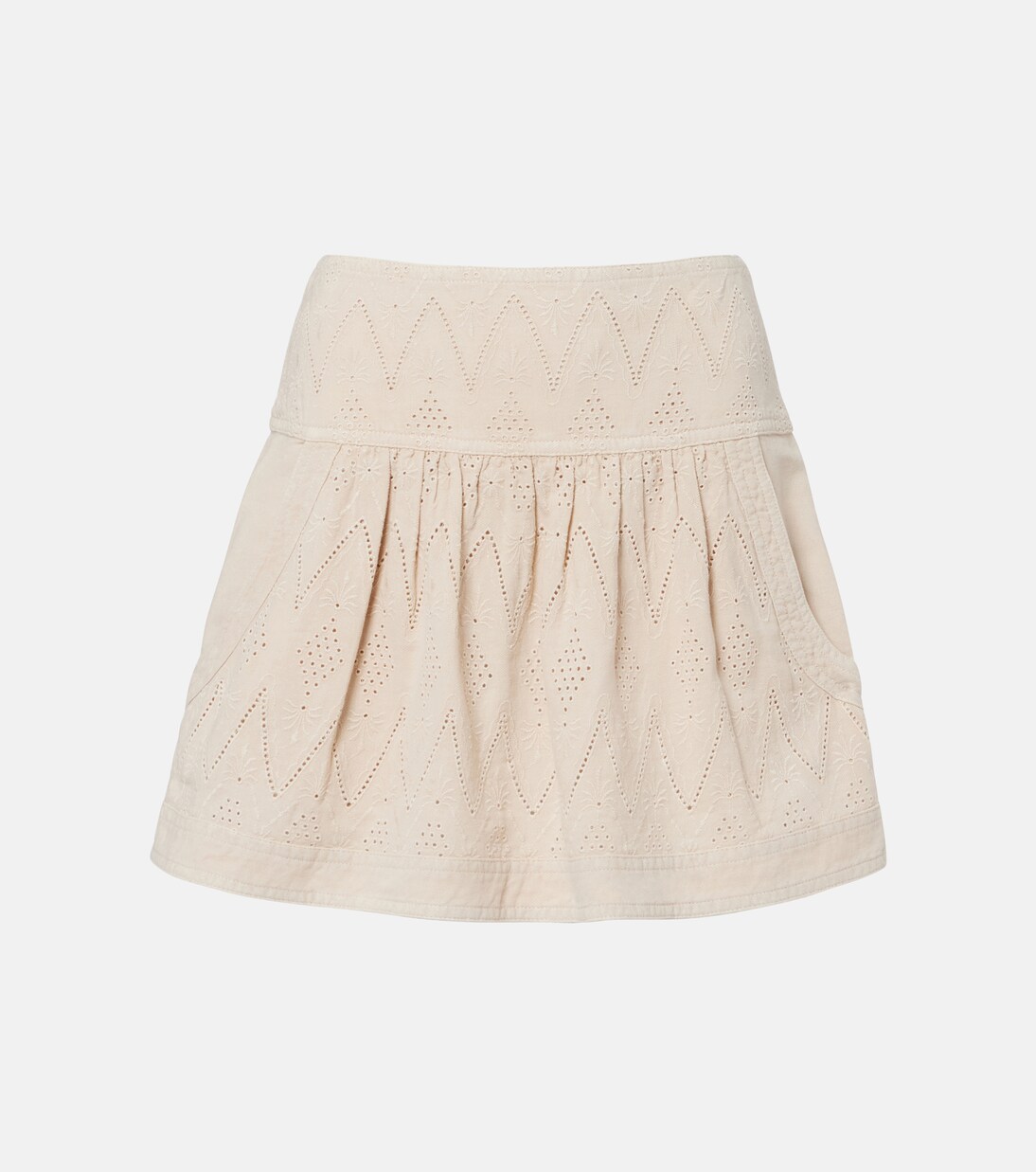 Kelise broderie anglaise cotton miniskirt | Marant Etoile