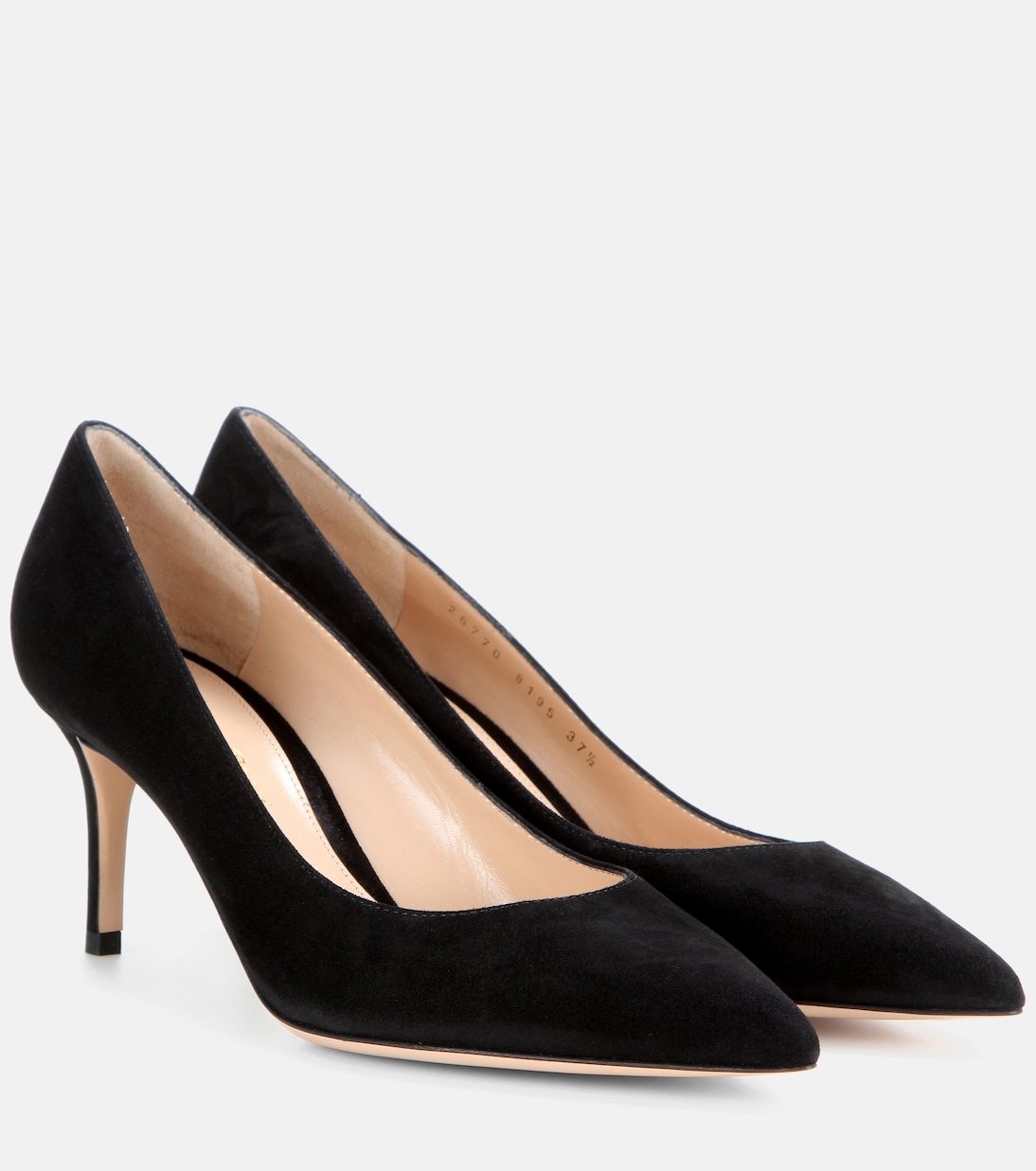 Gianvito 70 suede pumps | Gianvito Rossi