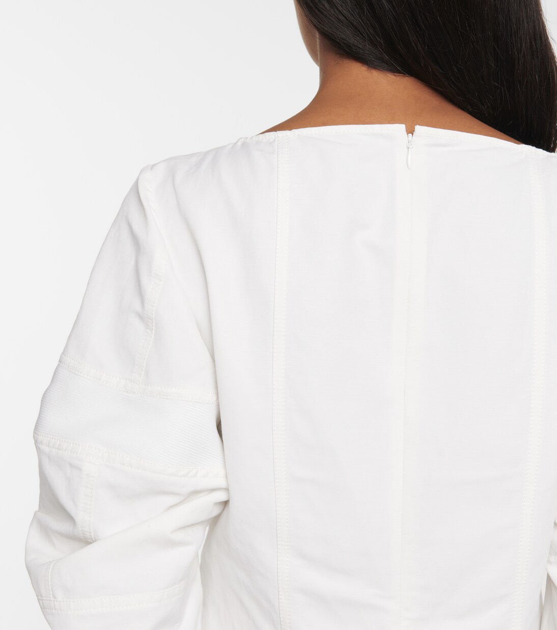 Blouse en coton et lin mélangés | Stella McCartney