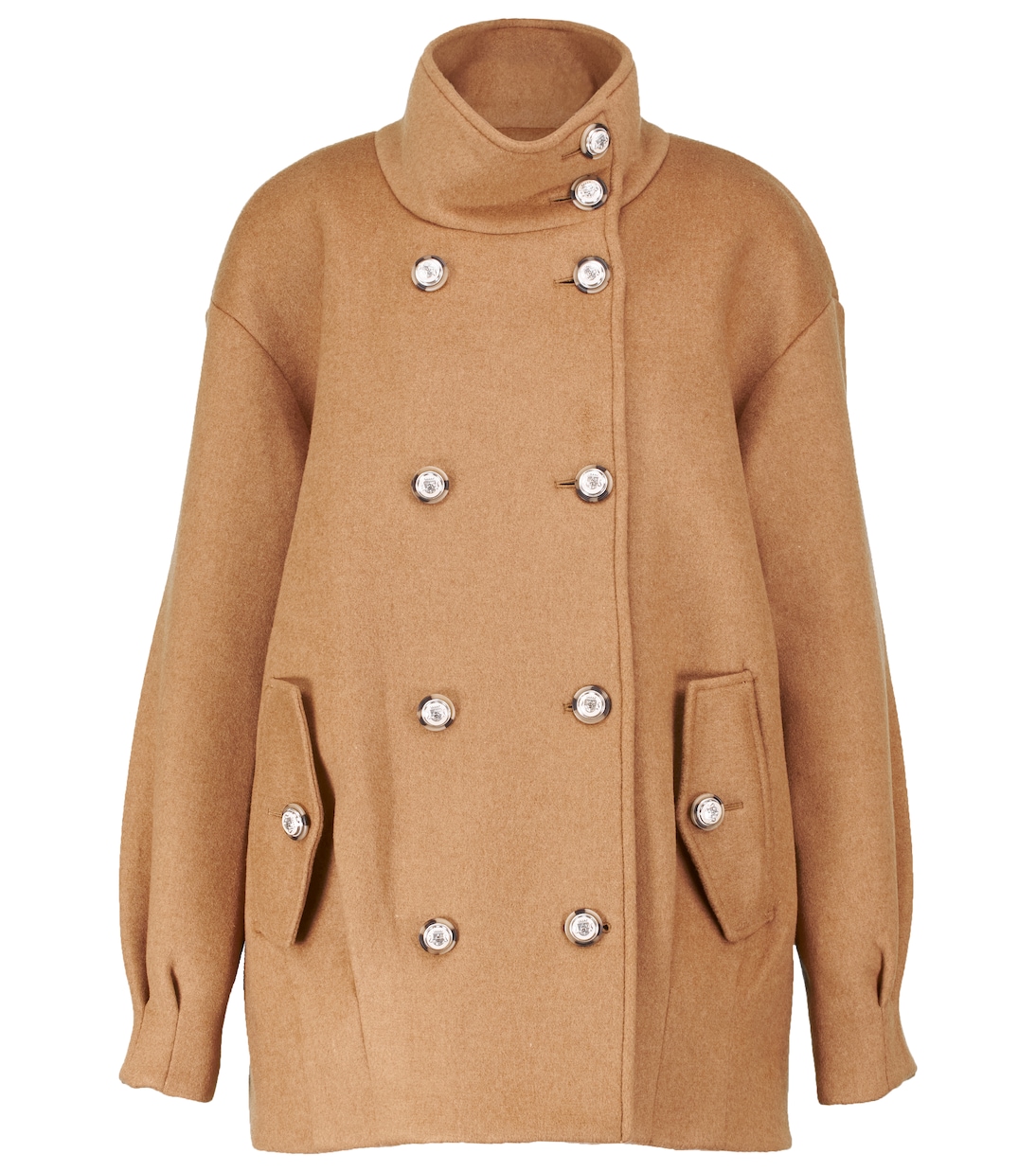 Chaqueta Cassie de lana plisada | Veronica Beard