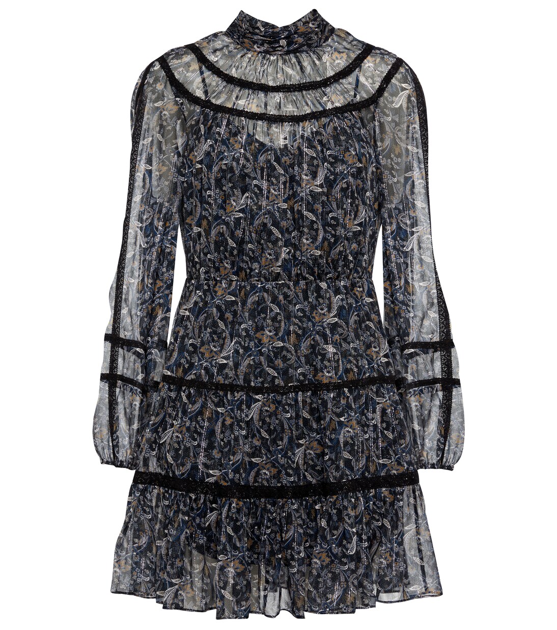 Robe Rahla en soie mélangée | Veronica Beard