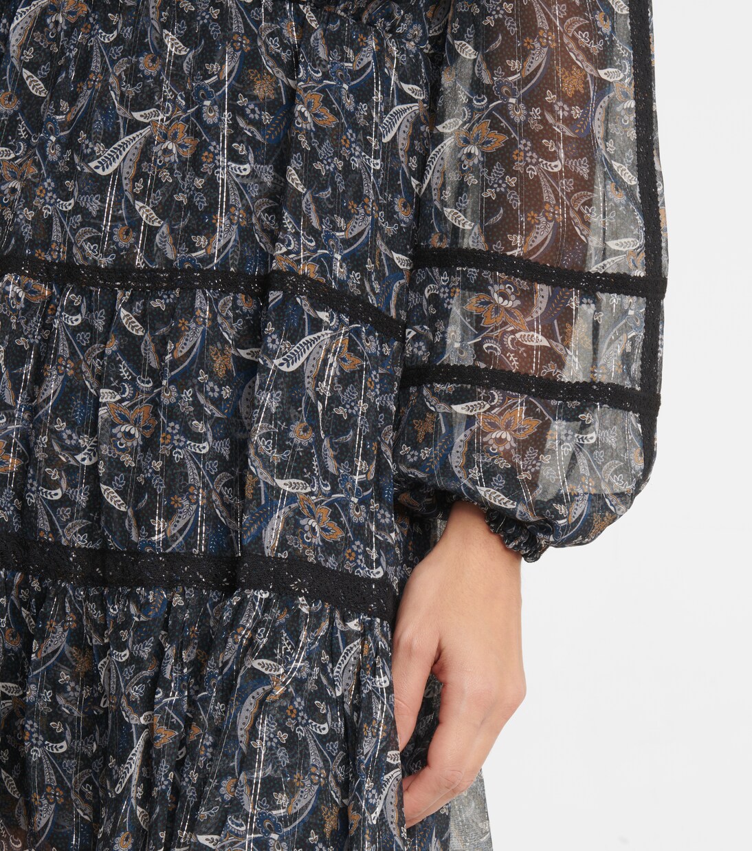 Robe Rahla en soie mélangée | Veronica Beard