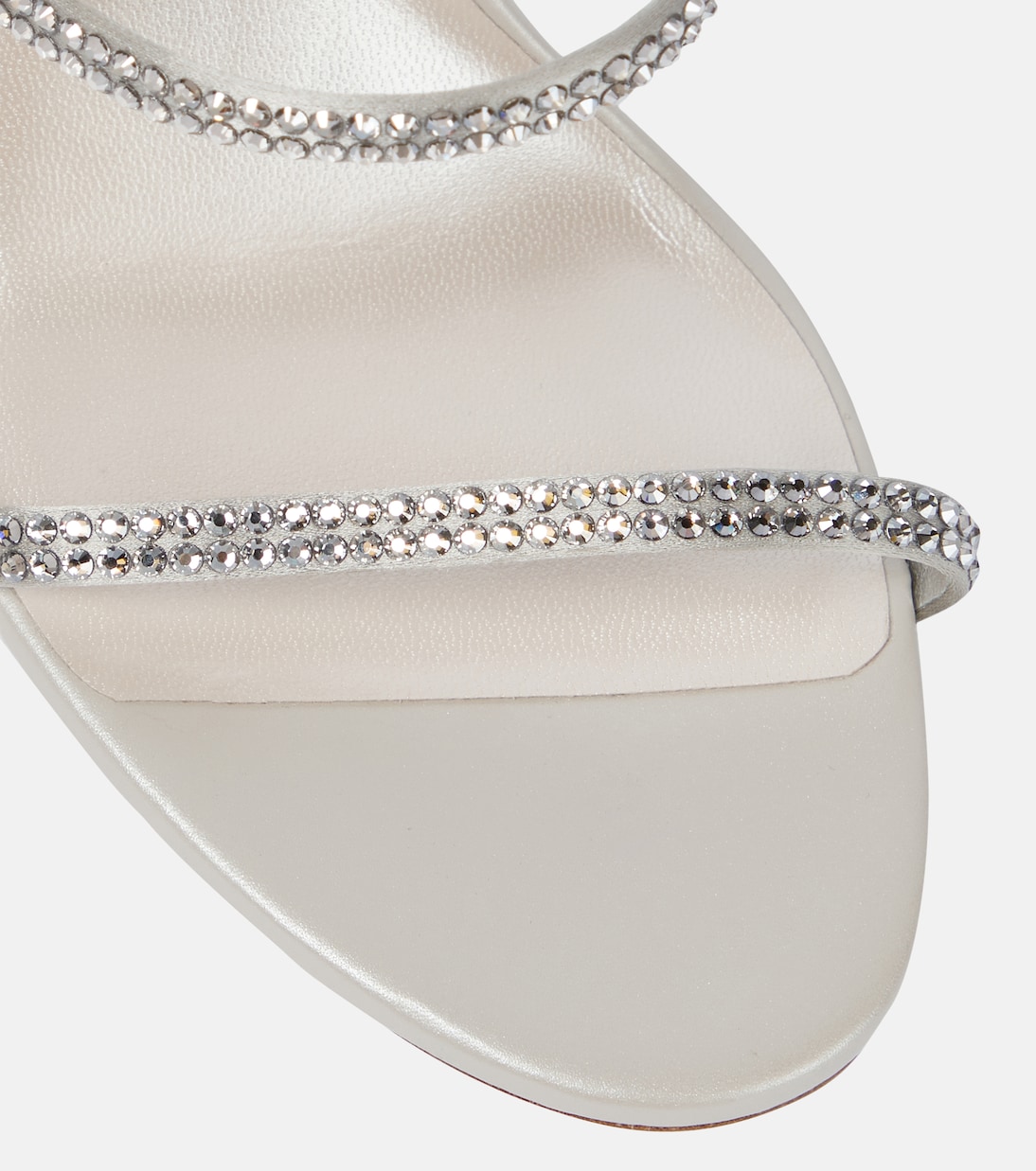 Verzierte Sandalen Supercleo aus Leder | Rene Caovilla