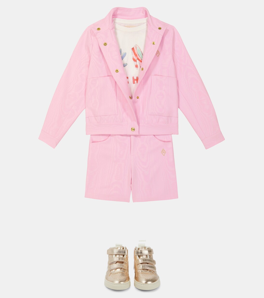 Pig patterned shorts | The Animals Observatory