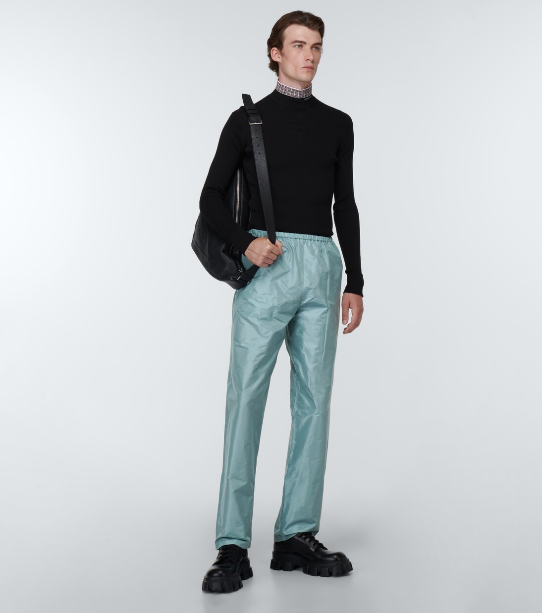 Weite Hose aus Seide | Prada