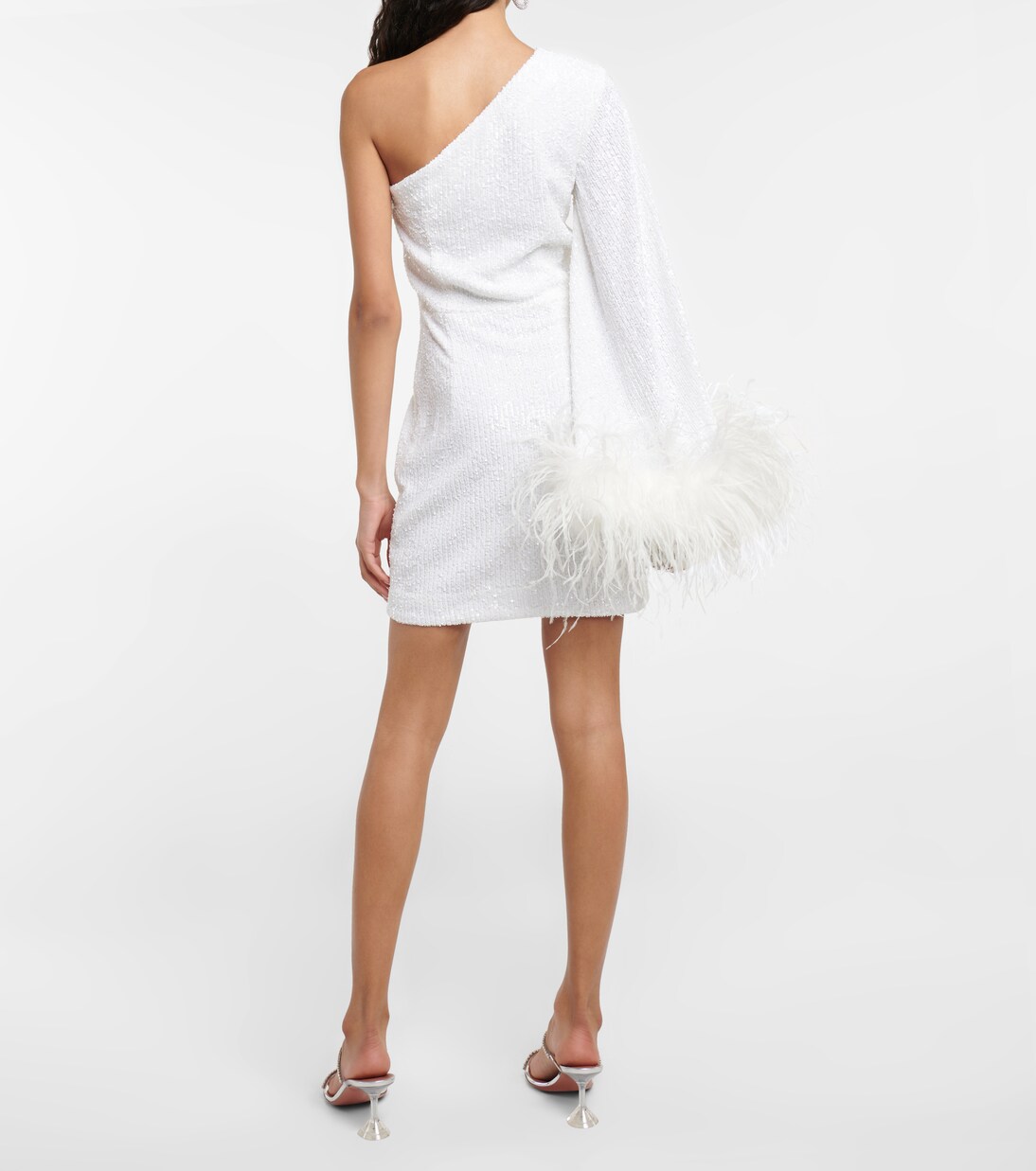 Robe Davina à plumes | Rebecca Vallance