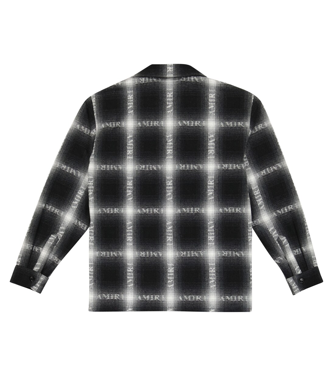 Logo checked shirt | Amiri Kids