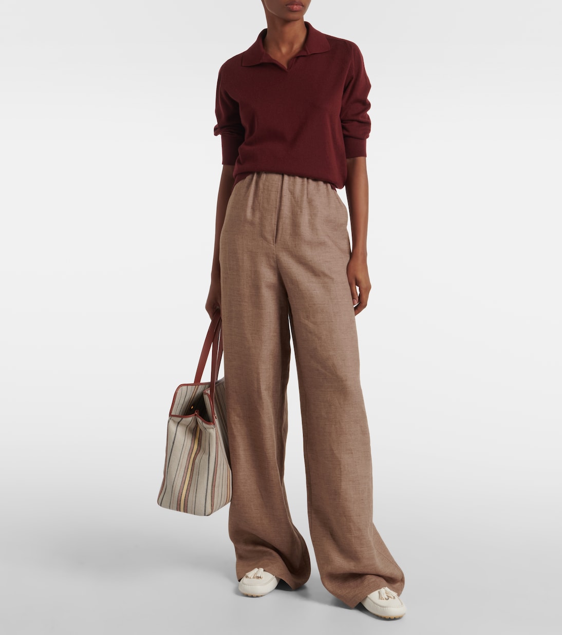 Dot Sole leather moccasins | Loro Piana