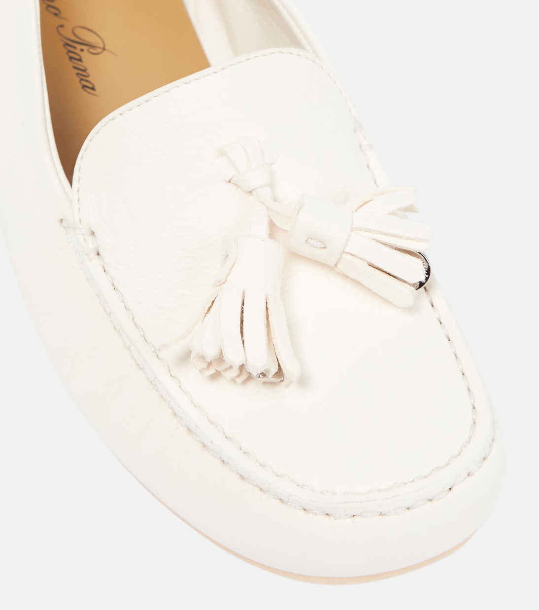 Dot Sole leather moccasins | Loro Piana