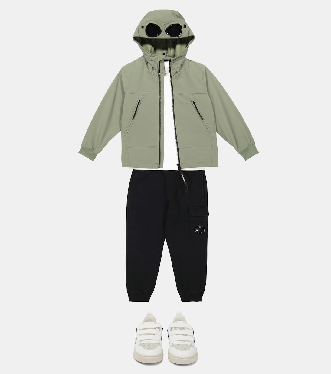 Veste C.P. Shell-R Goggle | C.P. Company Kids