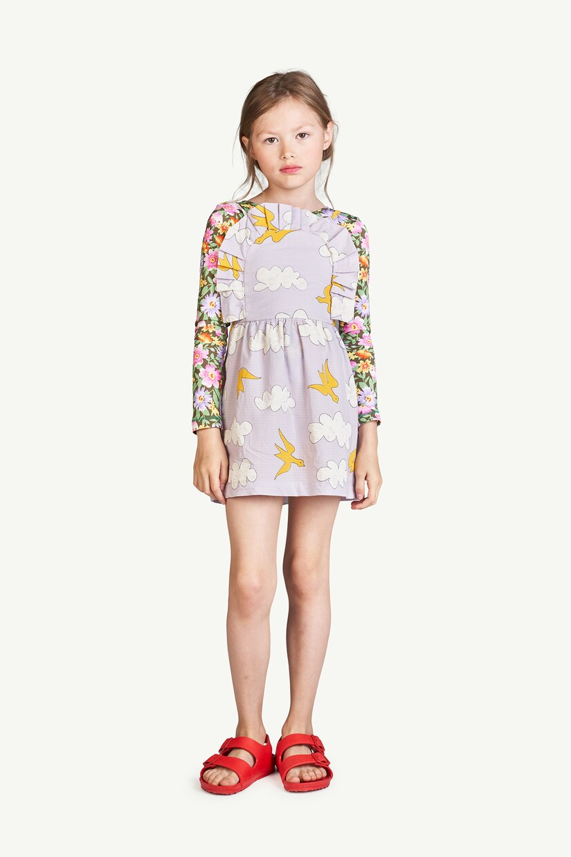 Dragonfly printed cotton dress | The Animals Observatory