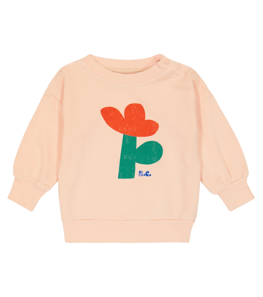 Baby Sea Flower cotton sweatshirt | Bobo Choses