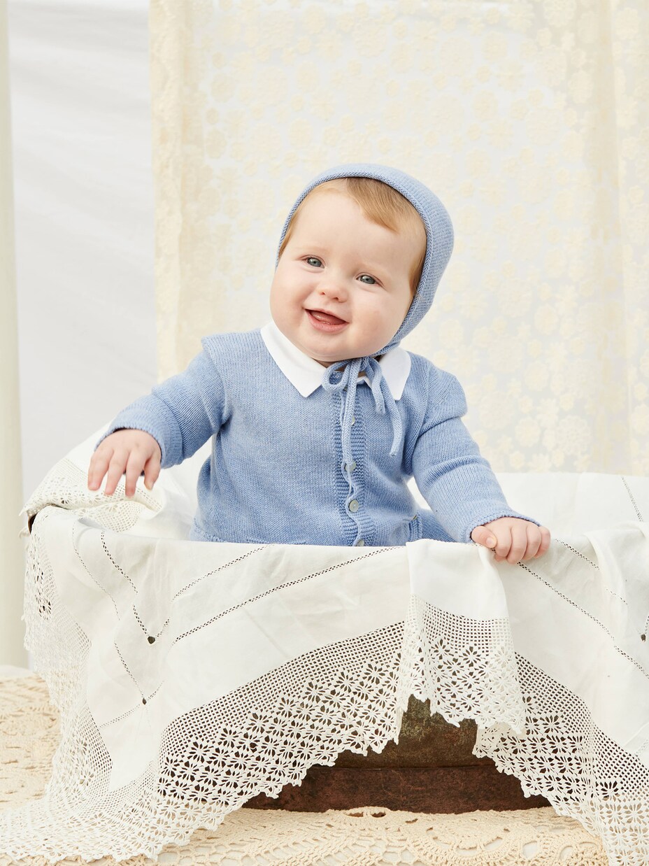 Baby Set Rixo Mütze und Socken | La Coqueta