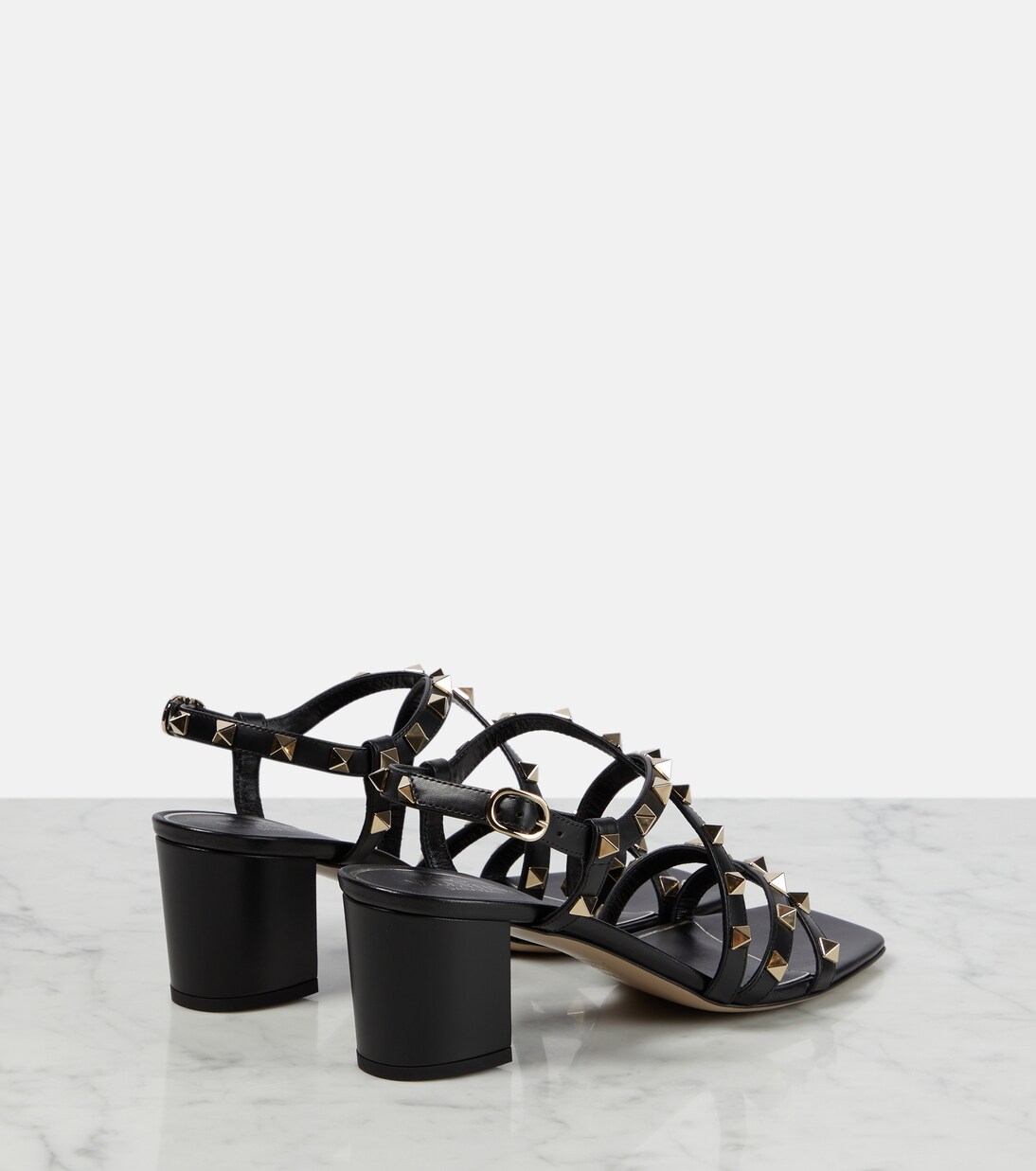 Sandalen Rockstud aus Leder | Valentino Garavani