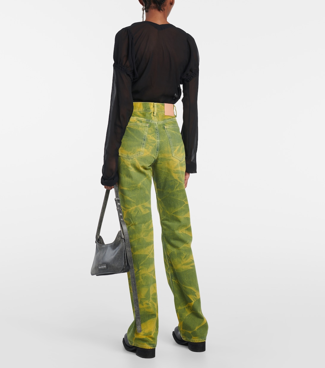 High-Rise Straight Jeans | Acne Studios