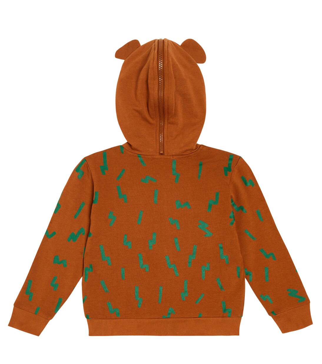 Kapuzenjacke aus Baumwoll-Jersey | Stella McCartney Kids
