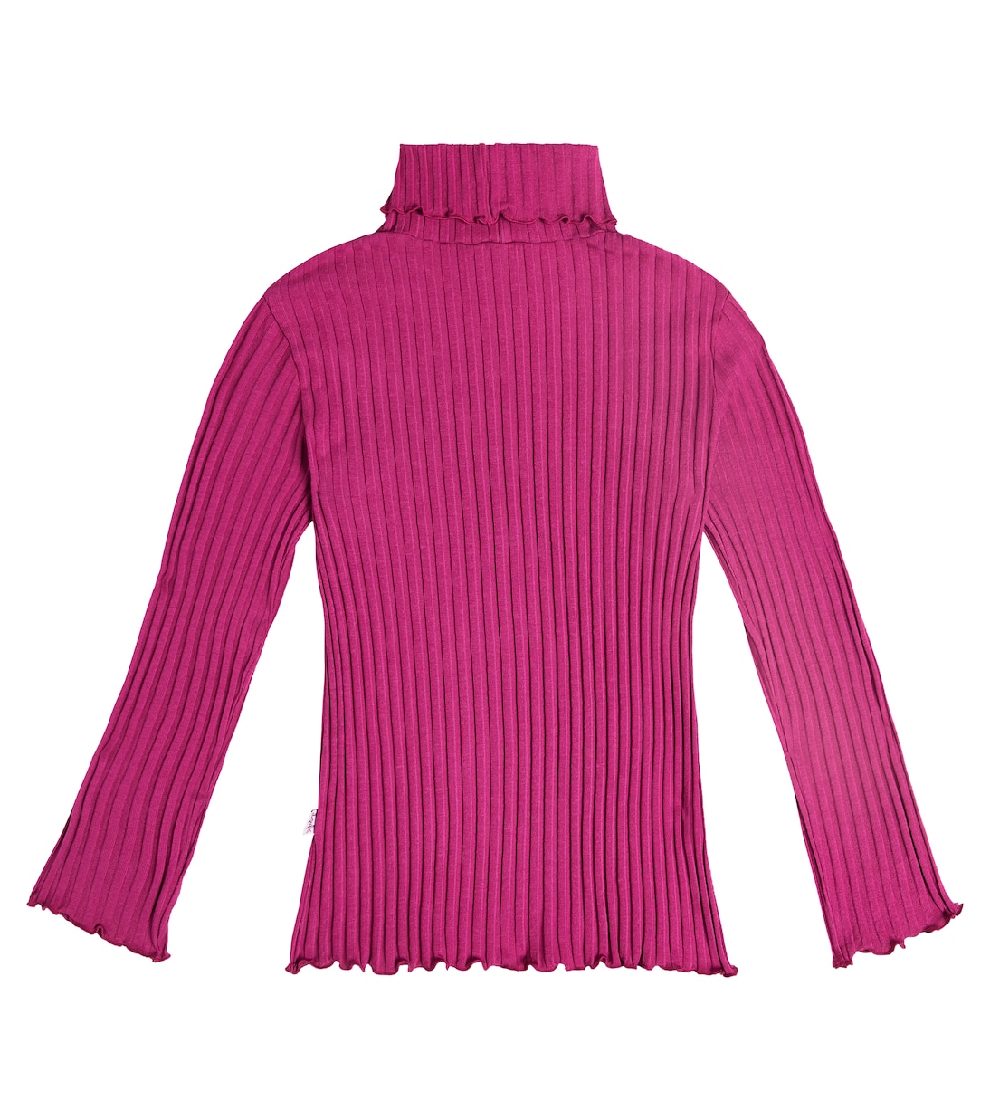 Ribbed-knit cotton-blend top | Il Gufo