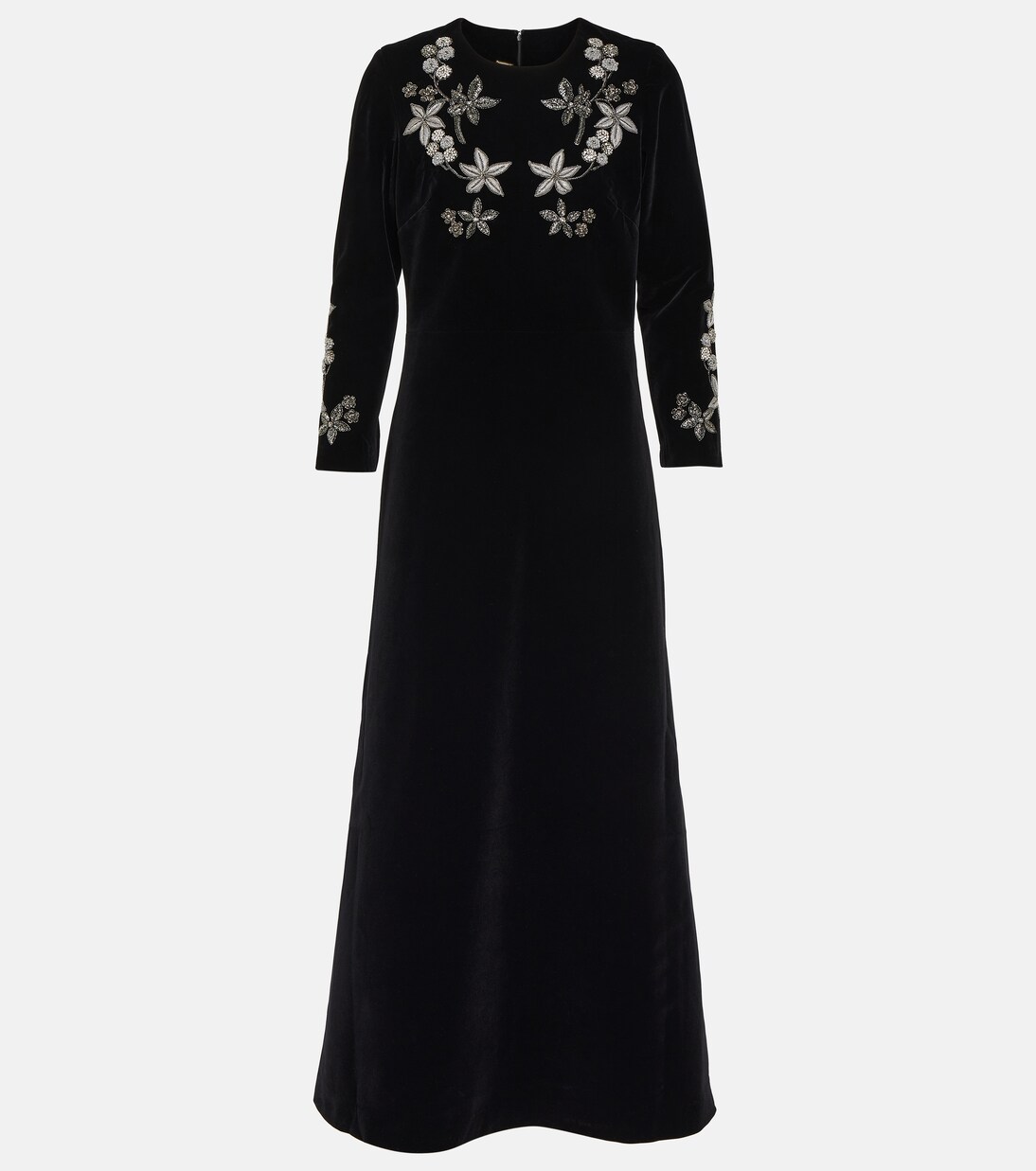 Dushi embellished velvet midi dress | Dodo Bar Or