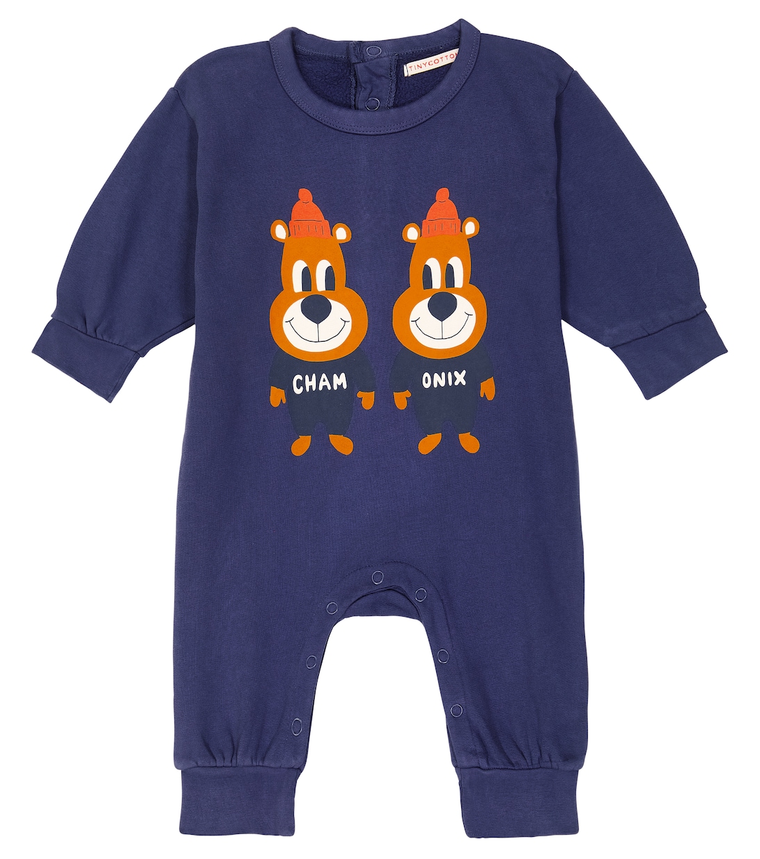 Baby Chamonix Twins cotton playsuit | Tinycottons