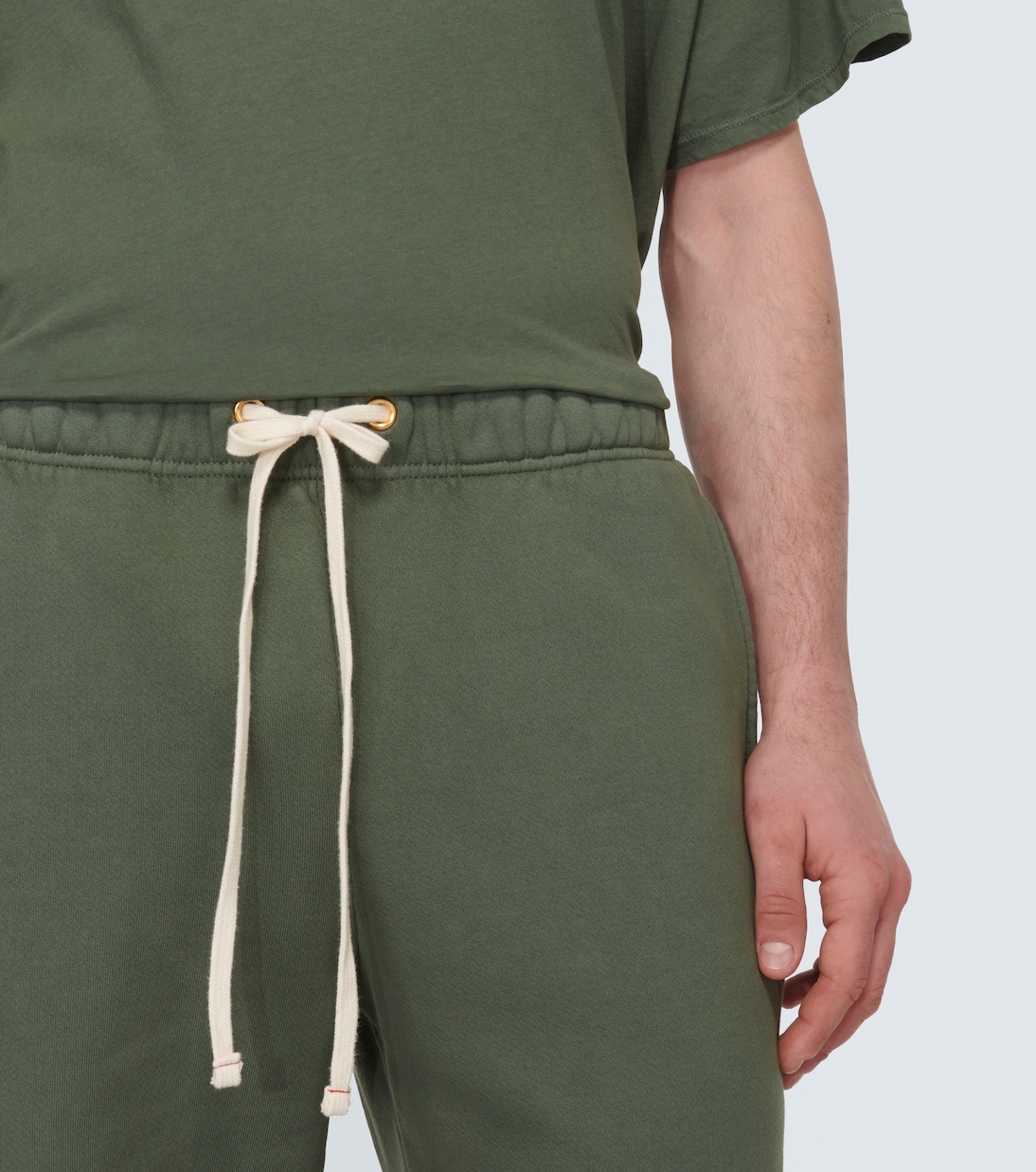 Cotton fleece sweatpants | Les Tien