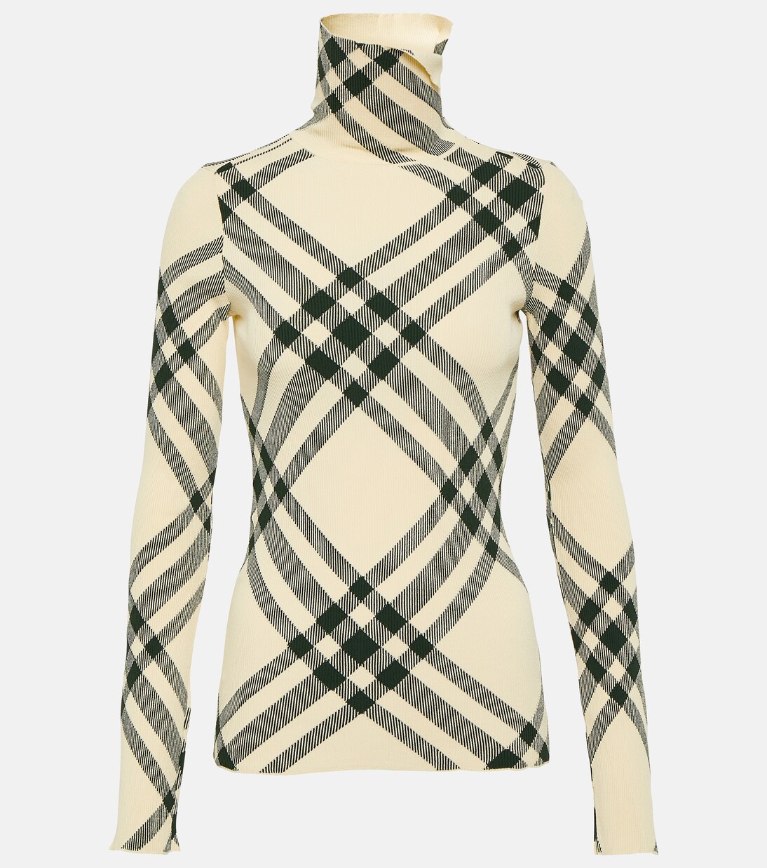 Rollkragenpullover Burberry Check | Burberry