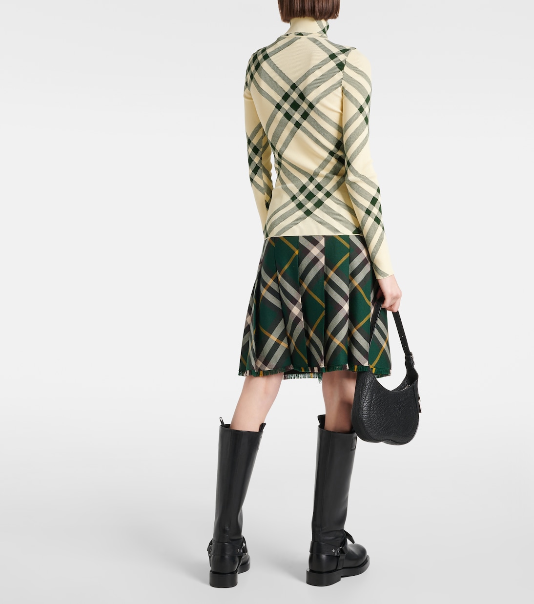 Rollkragenpullover Burberry Check | Burberry