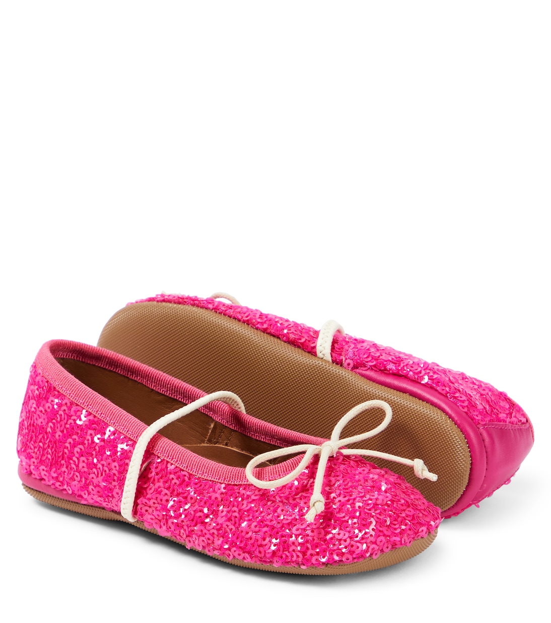 Paillettes sequined ballet flats | PèPè