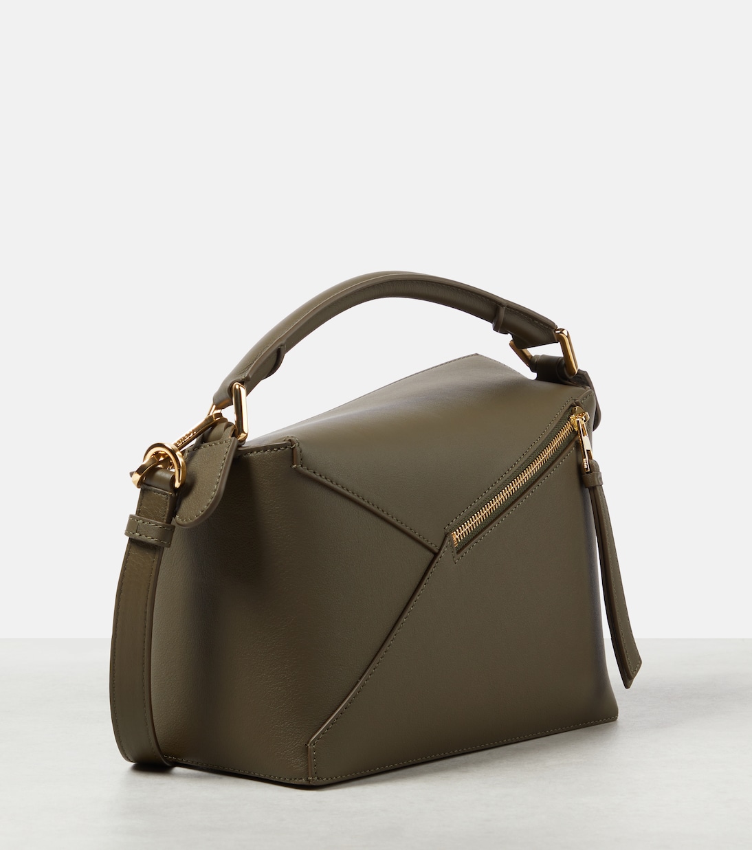 Tote Bag Puzzle Edge Small aus Leder | Loewe