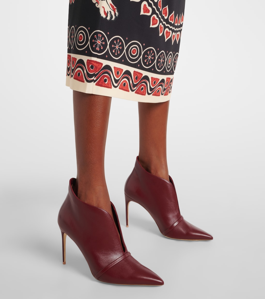 Loren leather ankle boots | Malone Souliers